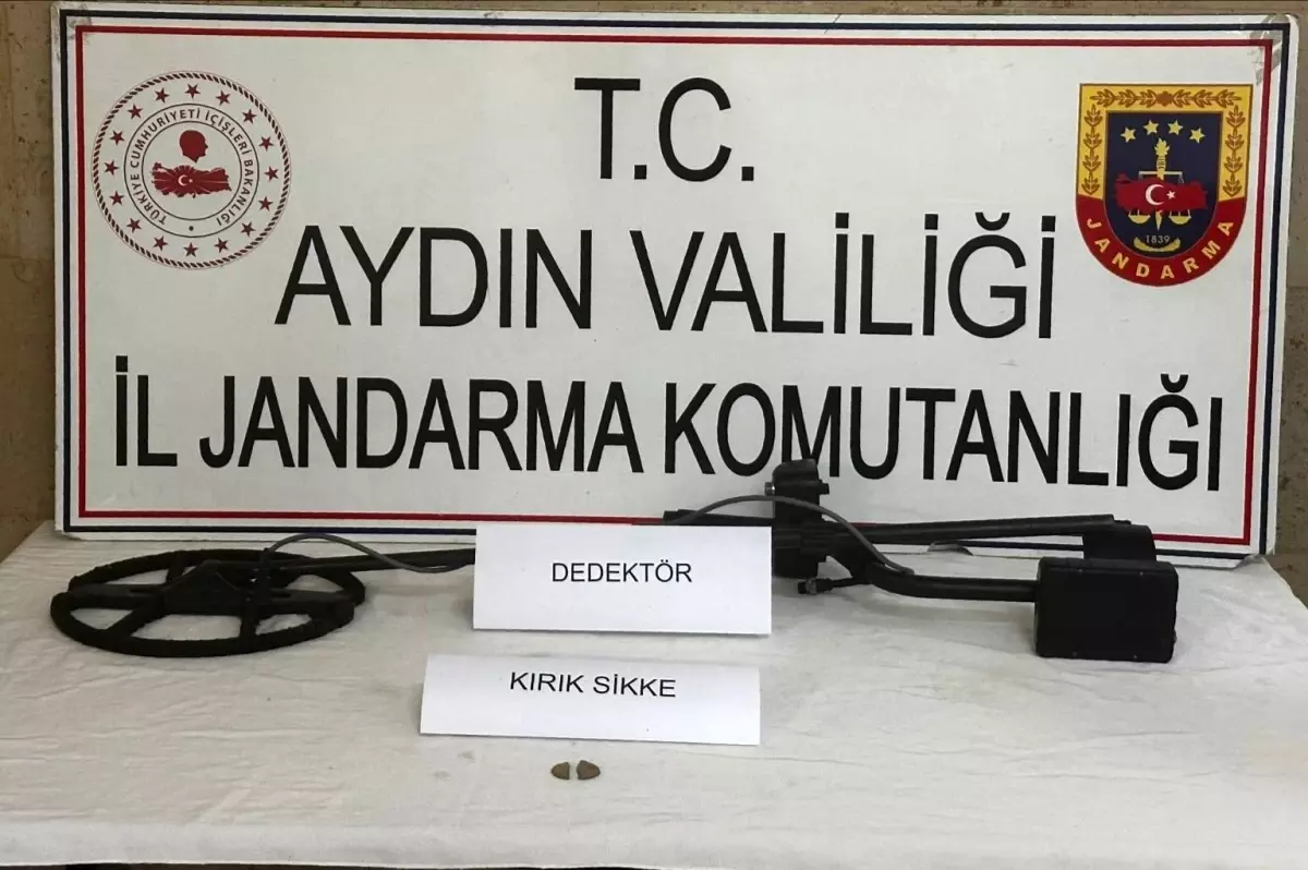 Aydın’da Kaçak Kazı Yapan 5 Şüpheli Yakalandı