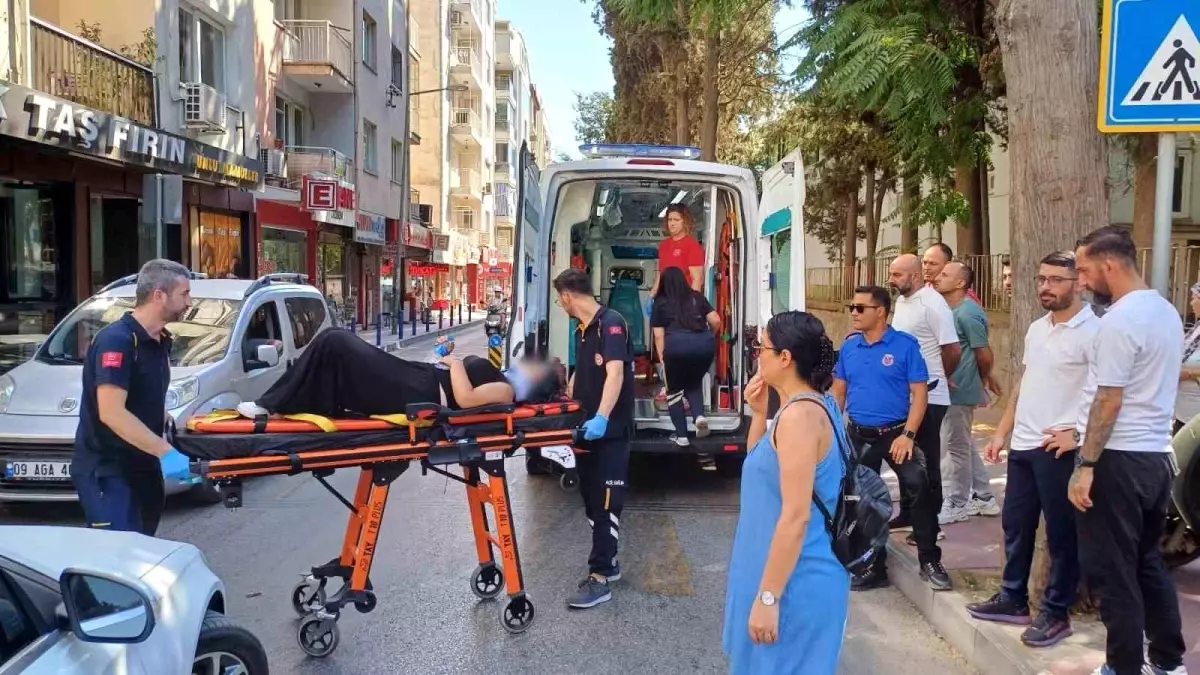 Aydın’da Motosiklet Kazası: Sürücü Yaralandı