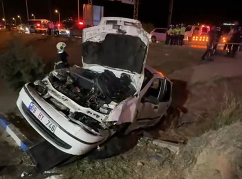 AYDIN’DA FECİ KAZADA 6 KİŞİ AĞIR YARALANI!!