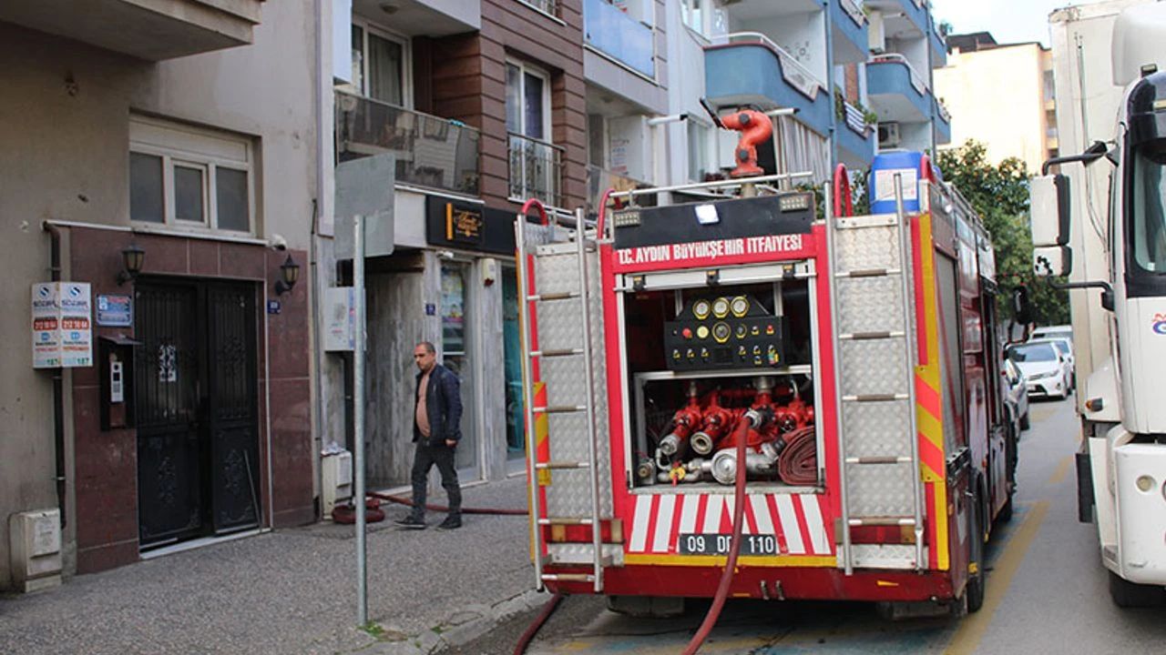 AYDIN’DA ÜNİVERSİTE ÖĞRENCİSİNİN EVİNDE KLİMA SEBEPLİ YANGIN ÇIKTI!!