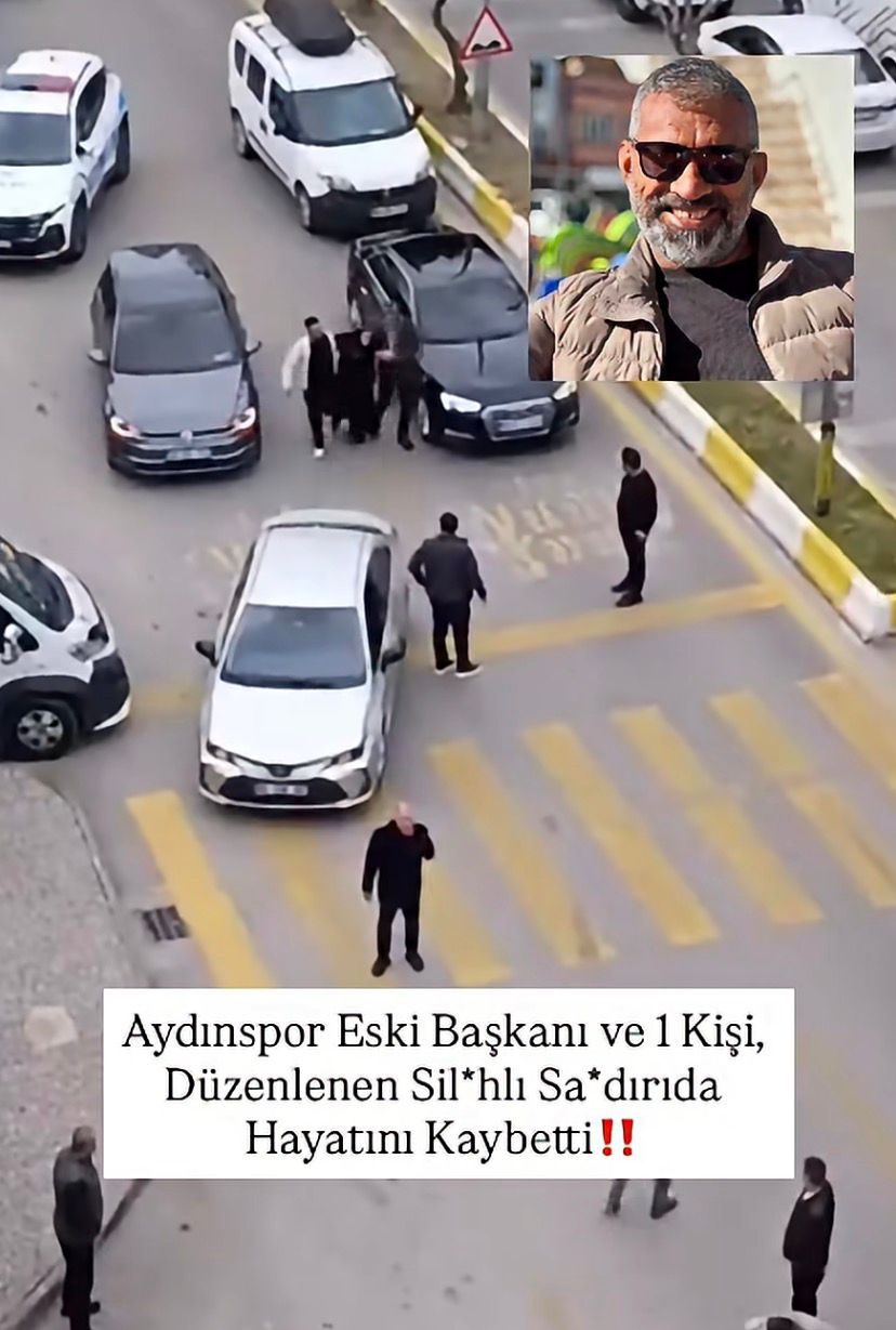 AYDINSPOR ESKİ BAŞKANI VE KARDEŞİ KENDİ İŞLETMELERİNDE KURŞUNLARIN KURBANI OLDU!!